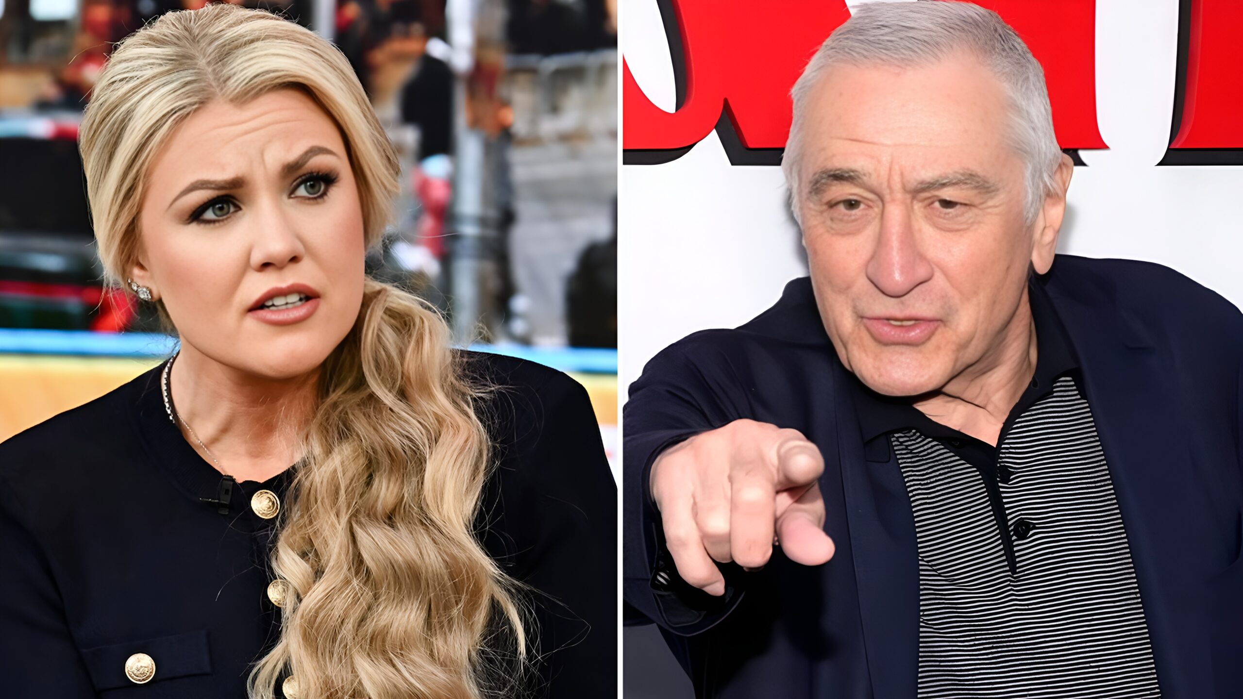 Erika Kirk and Robert De Niro
